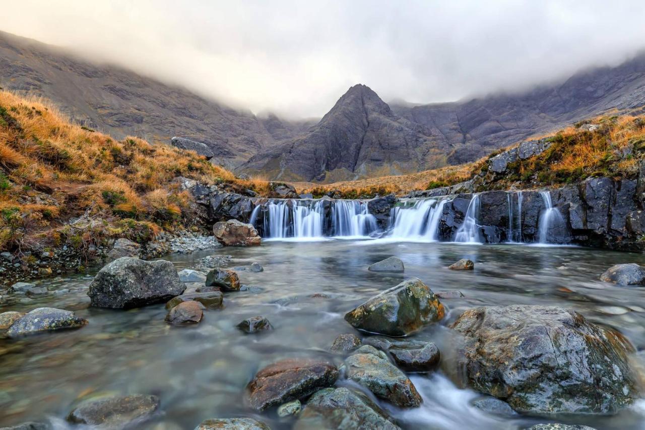 Tigh Lachie, Mary'S Thatched Cottages, Elgol, Isle Of Skye Exteriér fotografie